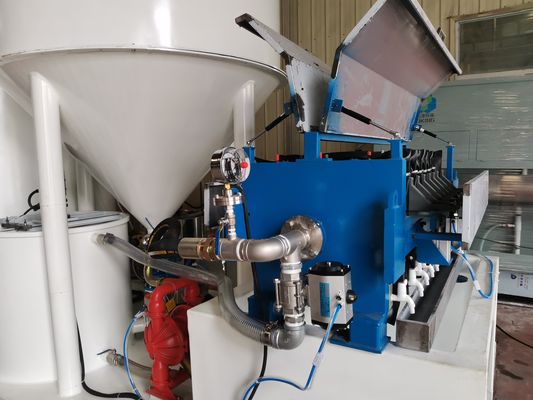 Small Sewage Treatment Plant Stone Water Filters System Recycling System 5000 kg For Stone