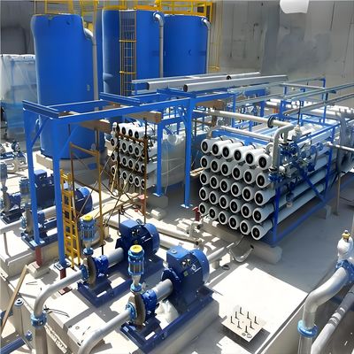 Fully Auto PLC Control RO System Water Reclamation System 4000Lph Reverse Osmosis Desalination Water Treatment