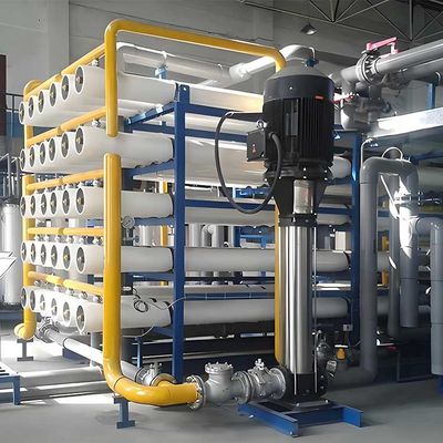 Water Reuse System Water Purification Plant 23kw 5000kg In Container Water Desalinator