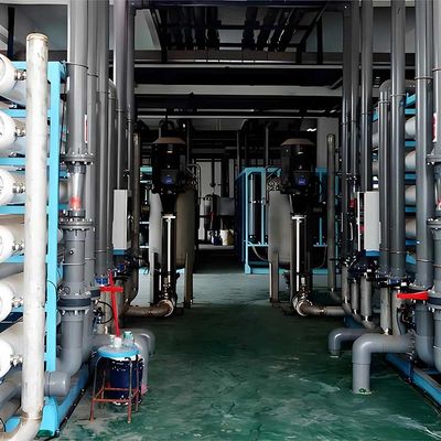 Water Reuse System Water Purification Plant 23kw 5000kg In Container Water Desalinator