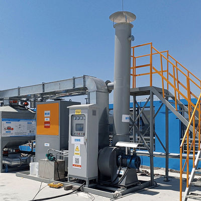 Industrial Vocs Organic Waste Gas Treatment Equipment Dry Filter + Activated Carbon Adsorption + Co Catalytic Combustion