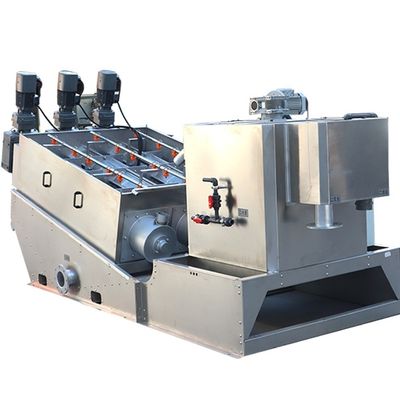 Animal Dung Waste Water Sludge Dehydrator Press Machine Made in China Screw Press Sludge Dewatering Machine