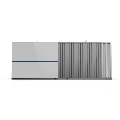 Integrated MBR Wastewater Treatment Equipment with Reverse Osmosis PLC Controlled High Capacity 5000L/Hour 1 Year Warranty